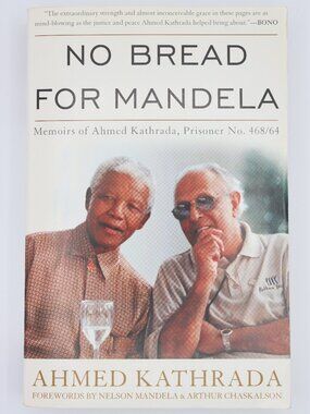 No Bread for Mandela by Ahmed Kathrada - Paperback Memoir Book